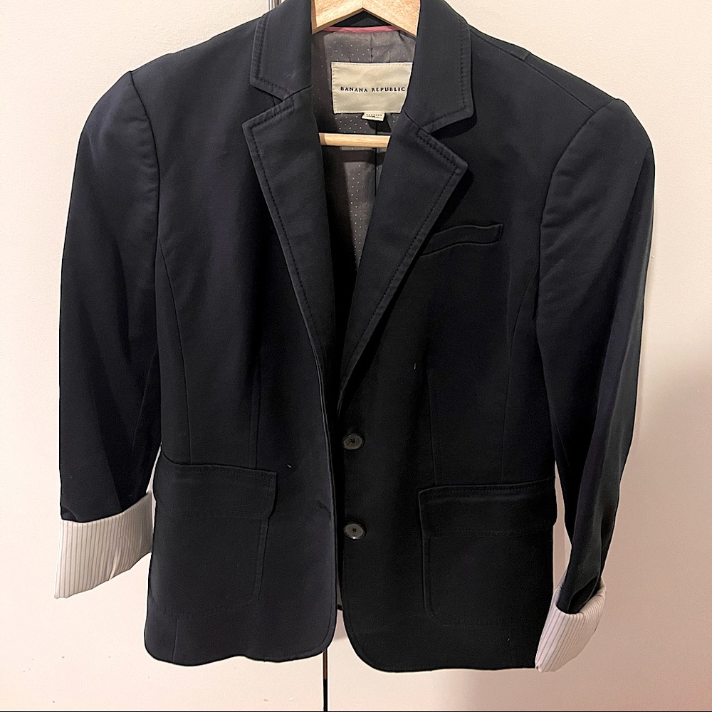 Banana Republic Navy Blazer/Jacket